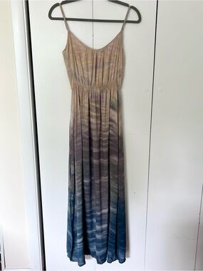 Urban Outfitters Moon and Sky Gradual Dye Maxi Dress Size XS NWT